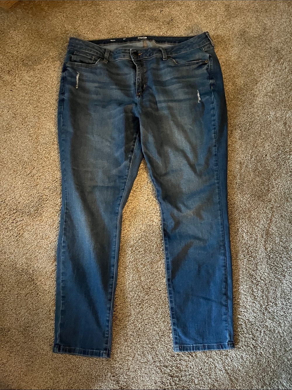 Sonoma Dark Blue Skinny Jeans size 18